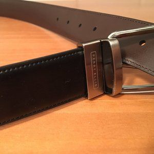 Perry Ellis Reversible Men's Belt, Black/Brown